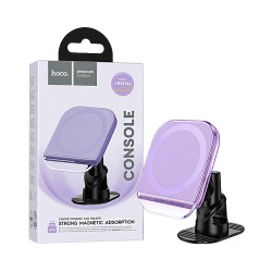 Hoco Magnetic Car Phone Holder H43 Crystal for Dashboard Romantic Purple Hoco Magnetic Car Phone Holder H43 Crystal for Dashboard Romantic Purple