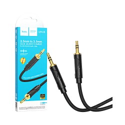 Hoco AUX Audio Cable UPA30 Friend 1m Black Hoco AUX Audio Cable UPA30 Friend 1m Black