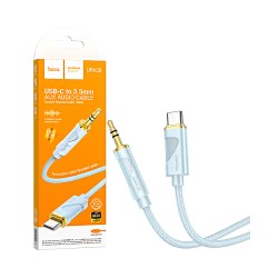 Hoco Audio Conversion Cable UPA30 Friend Type-C to 3.5mm 1m Blue Hoco Audio Conversion Cable UPA30 Friend Type-C to 3.5mm 1m Blue