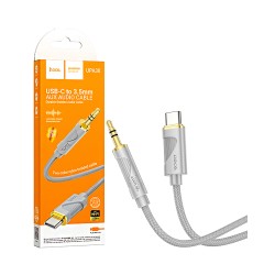 Hoco Audio Conversion Cable UPA30 Friend Type-C to 3.5mm 1m Gray Hoco Audio Conversion Cable UPA30 Friend Type-C to 3.5mm 1m Gray