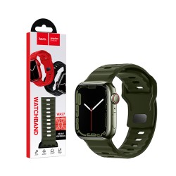 Hoco Silicone Bracelet WA27 Flexible Series iWatch (42/44/45/49mm) Army Green Hoco Silicone Bracelet WA27 Flexible Series iWatch (42/44/45/49mm) Army Green
