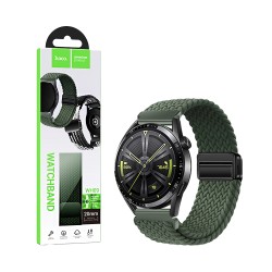 Hoco Magnetic Buckle Nylon Bracelet WH09 Jane Eyre series 20mm Dark Olive Green Hoco Magnetic Buckle Nylon Bracelet WH09 Jane Eyre series 20mm Dark Olive Green