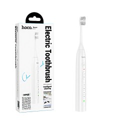 Hoco Electric Toothbrush HP60 Wave With 4 Brush Heads White Hoco Electric Toothbrush HP60 Wave With 4 Brush Heads White