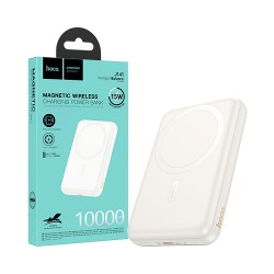Power Bank Magnético Hoco J141 Grace PD20W 10000mAh Branco Leitoso Power Bank Magnético Hoco J141 Grace PD20W 10000mAh Branco Leitoso