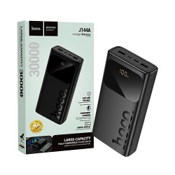 Power Bank Hoco J144A Hymn com 2 Puertos Outputs USB 30000mAh Preto Power Bank Hoco J144A Hymn com 2 Puertos Outputs USB 30000mAh Preto