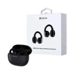 Devia Wireless Open Ear Headphone EM402 Pro 2 Clip-On Talent Black Devia Wireless Open Ear Headphone EM402 Pro 2 Clip-On Talent Black