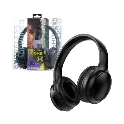 Remax Wireless Headphone RB-605HB Black Remax Wireless Headphone RB-605HB Black