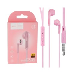 Hoco Wired Earphones M39 Rhyme Sound with Microphone 3.5mm 1.2 Pink Hoco Wired Earphones M39 Rhyme Sound with Microphone 3.5mm 1.2 Pink