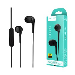Hoco Universal Wired Earphones M40 Prosody with Microphone 3.5mm 1.2m Black Hoco Universal Wired Earphones M40 Prosody with Microphone 3.5mm 1.2m Black