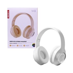 Wireless Headphones M3 White Wireless Headphones M3 White