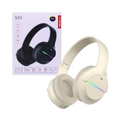 Wireless Headphones M9 Beige Wireless Headphones M9 Beige