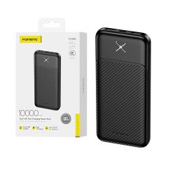 Power Bank Foneng PX109 com 2 Puertos Outputs USB 10000mAh Preto Power Bank Foneng PX109 com 2 Puertos Outputs USB 10000mAh Preto