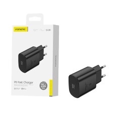 Foneng Adapter EU51 Type-C PD 20W GAN Black Foneng Adapter EU51 Type-C PD 20W GAN Black