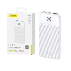 Power Bank Foneng PX109 com 2 Puertos Outputs USB 10000mAh Branco Power Bank Foneng PX109 com 2 Puertos Outputs USB 10000mAh Branco
