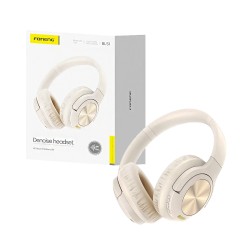 Foneng Wireless Headphone BL51 ANC+ENC Noise Canceling Beige Foneng Wireless Headphone BL51 ANC+ENC Noise Canceling Beige