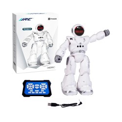 JJRC Space Robot R18 Intelligent with Gesture Sensing Mode and Touch Response With Remote Control White Gray JJRC Space Robot R18 Intelligent with Gesture Sensing Mode and Touch Response With Remote Control White Gray