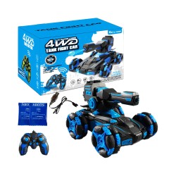 JJRC Water Pump RC Battle Tank Q159 with Remote Control and Sound Effects Blue JJRC Water Pump RC Battle Tank Q159 with Remote Control and Sound Effects Blue