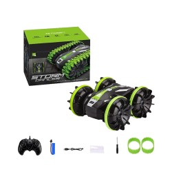 JJRC Strome Dancer Amphibious Stunt Car Q113 with Remote Control and Waterproof Protection for Kids Green JJRC Strome Dancer Amphibious Stunt Car Q113 with Remote Control and Waterproof Protection for Kids Green