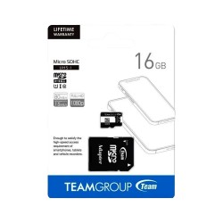 Team Group Memory Card Micro SDHC 16GB USH-I Class 10 Team Group Memory Card Micro SDHC 16GB USH-I Class 10