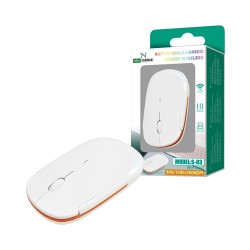 New Science Wireless Mouse S-03 2.4 GHz White New Science Wireless Mouse S-03 2.4 GHz White