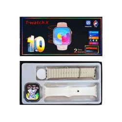Smartwatch T-watch X With 2 Straps 2.01" (Call Version) Silver Smartwatch T-watch X With 2 Straps 2.01" (Call Version) Silver