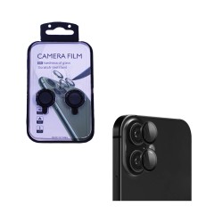 Back Camera Glass Protector for Apple iPhone 16/16 Plus Black