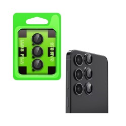 Back Camera Glass Protector for Samsung Galaxy S25 Black