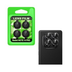 Back Camera Glass Protector for Xiaomi Redmi Note 14 Pro 5G Black