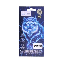 Hoco Full Screen HD Tempered Glass G5 for Samsung Galaxy S23 Black Hoco Full Screen HD Tempered Glass G5 for Samsung Galaxy S23 Black