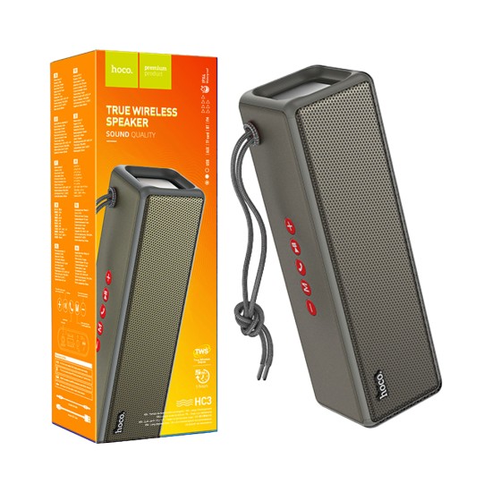 Hoco Portable Wireless Speaker HC3 Bounce sports Gray