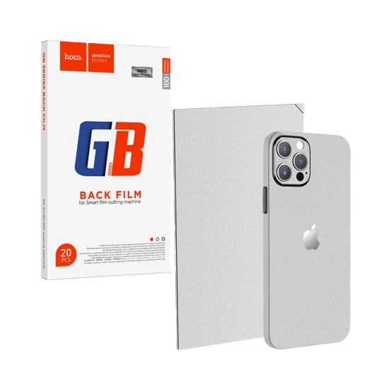 Protetor traseiro Mate Hoco GB010 Full covered pattern para smartphone pacote 20 peças Branco Flash Point