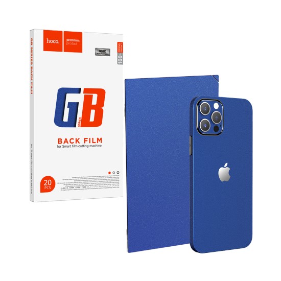 Protetor traseiro Mate Hoco GB010 Full covered pattern para smartphone pacote 20 peças Azul Flash Point