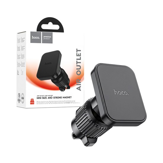 Soporte de Teléfono para Coche Magnética Hoco H32 Cheetah para salida de aire Negro Soporte de Teléfono para Coche Magnética Hoco H32 Cheetah para salida de aire Negro