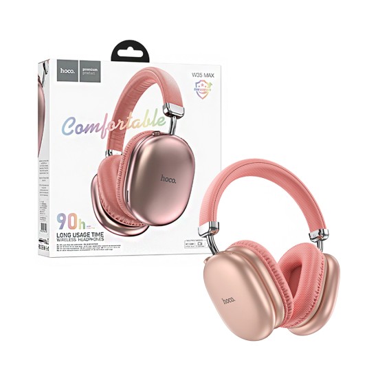 Hoco Wireless Headphone W35 Max Joy Pink