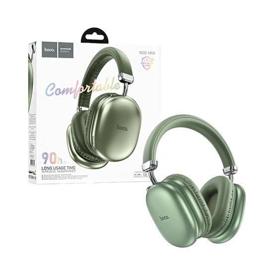 Hoco Wireless Headphone W35 Max Joy Green
