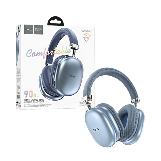 Hoco Wireless Headphone W35 Max Joy Sky Blue