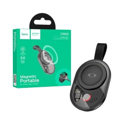 Cargador Inalámbrico Hoco CW60 Whale para iWatch Negro Cargador Inalámbrico Hoco CW60 Whale para iWatch Negro