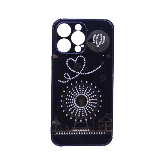 Designer Hard Case for Apple iPhone 14 Pro Black