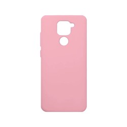 Capa de Silicone para Xiaomi Redmi Note 9 Rosa
