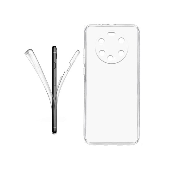360º Silicon Case for Huawei Mate 40 Pro Plus Transparent