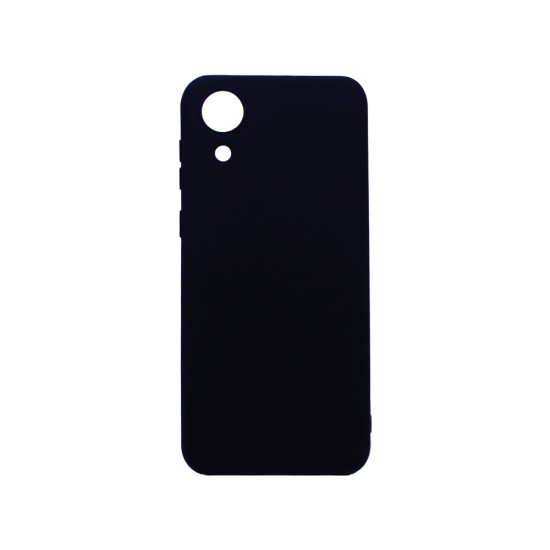 Silicone Case with Camera Shield for Samsung Galaxy A04 Core Black Silicone Case with Camera Shield for Samsung Galaxy A04 Core Black
