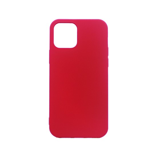 Silicone Case with Camera Shield for Apple iPhone 12/12 Pro Red Silicone Case with Camera Shield for Apple iPhone 12/12 Pro Red