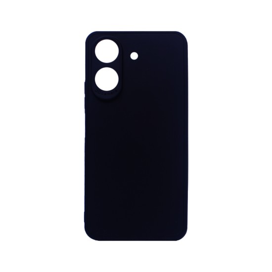 Silicone Case with Camera Shield for Xiaomi Redmi 13C/Poco C65 Black Silicone Case with Camera Shield for Xiaomi Redmi 13C/Poco C65 Black