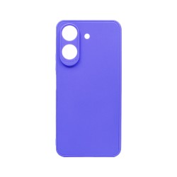 Capa de Silicone Macio com Moldura de Câmera para Xiaomi Redmi 13C/Poco C65 Roxo Capa de Silicone Macio com Moldura de Câmera para Xiaomi Redmi 13C/Poco C65 Roxo