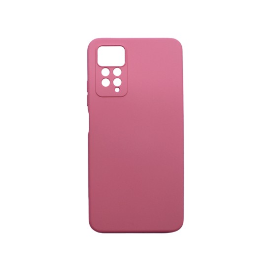 Silicone Case with Camera Shield for Xiaomi Redmi Note 11 Pro Pink Silicone Case with Camera Shield for Xiaomi Redmi Note 11 Pro Pink
