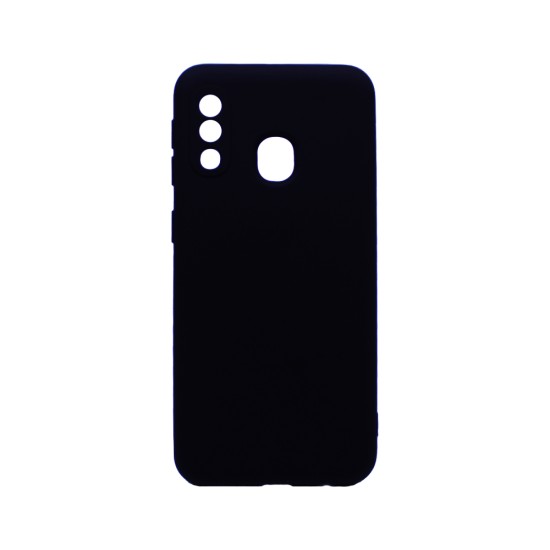 Silicone Case with Camera shield for Samsung Galaxy A20e Black Silicone Case with Camera shield for Samsung Galaxy A20e Black