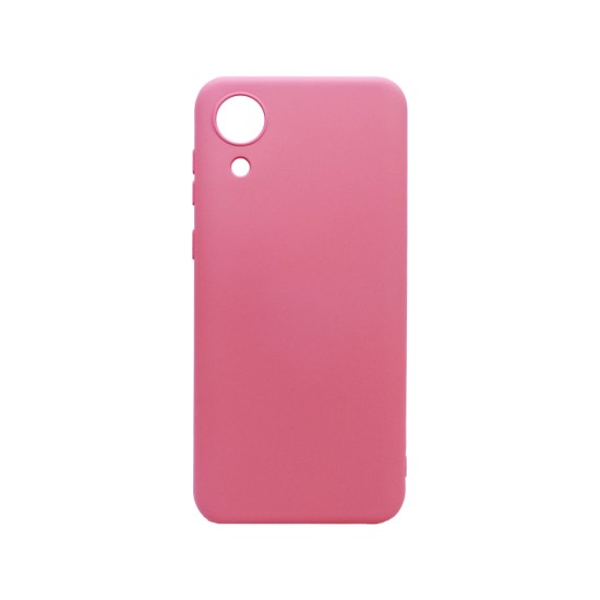Silicone Case with Camera Shield for Samsung Galaxy A04 Core Pink Silicone Case with Camera Shield for Samsung Galaxy A04 Core Pink