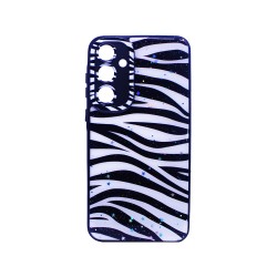 Capa Silicone Designer para Samsung Galaxy A55 5G Preto