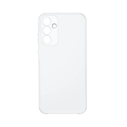 Capa de Silicone com Moldura de Câmera para Samsung Galaxy A55 5G Transparente
