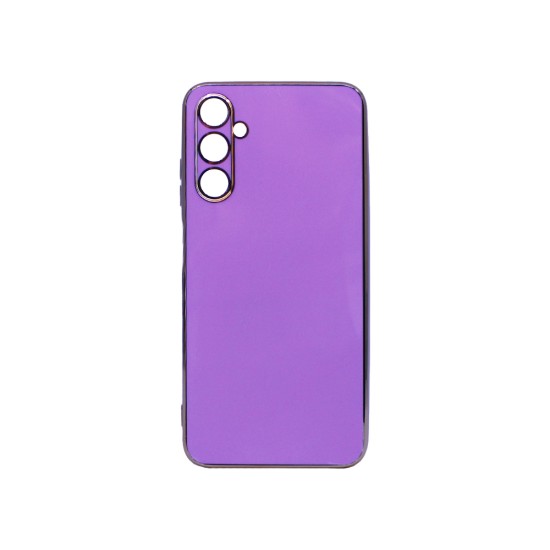 Designer Silicone Case with Camera shield for Samsung Galaxy A05S Purple